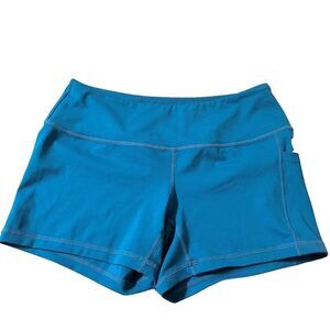 Women’s Blue Athletic Shorts - Comfortable Activewear
